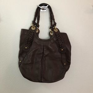 Leather hobo